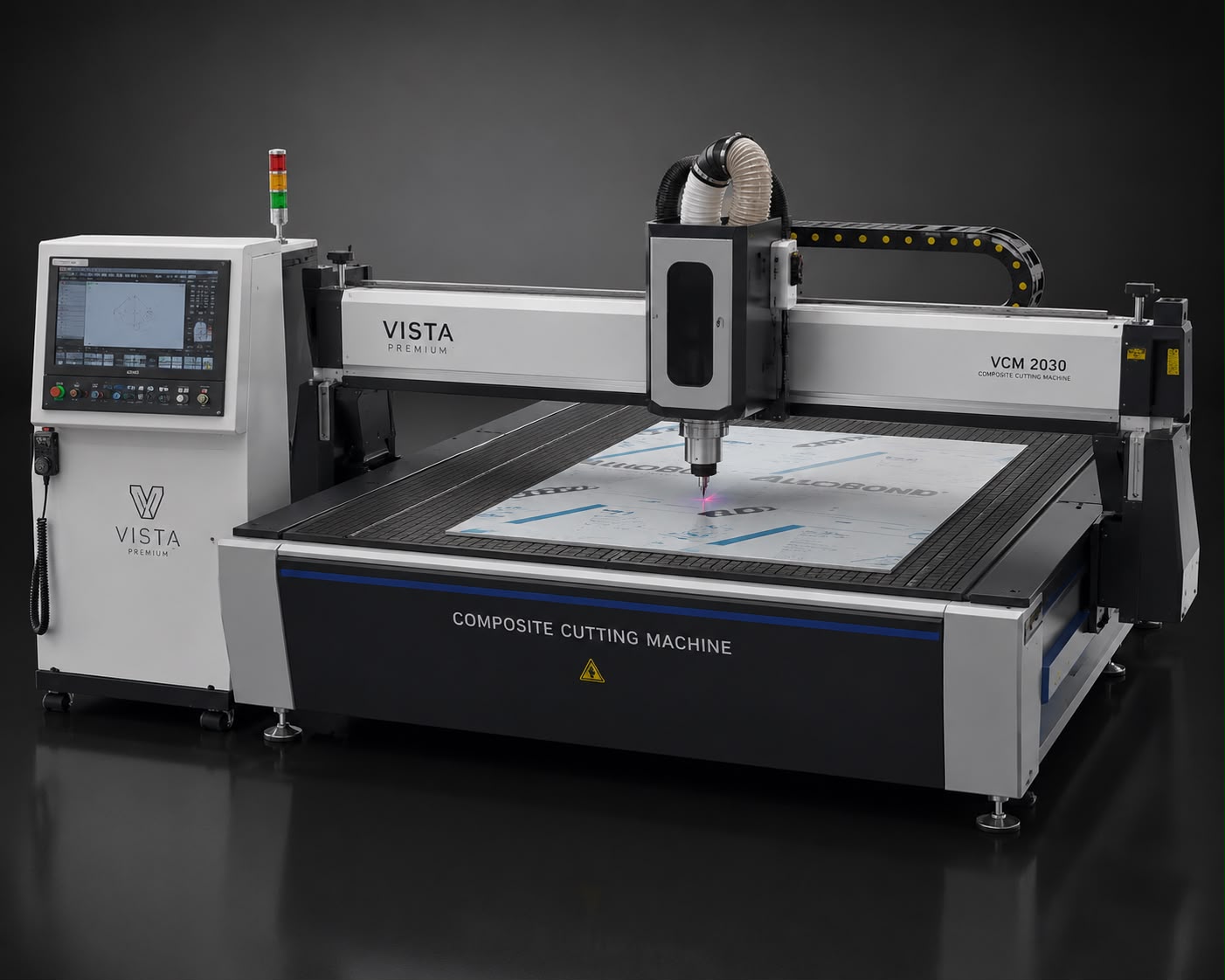 Kompozit panel CNC kesim uygulaması